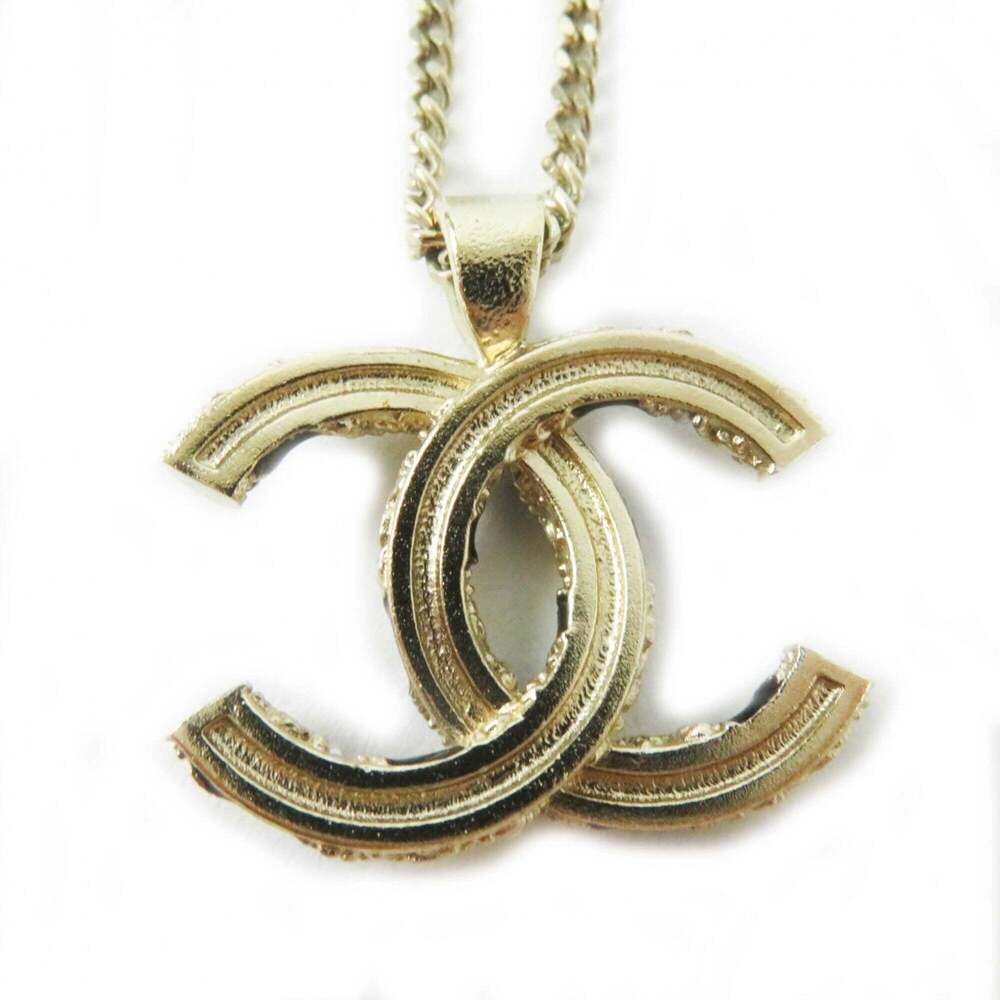 CHANEL Black Pearl Logo Necklace - Picture 5 of 7